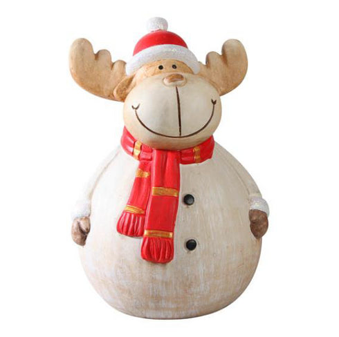 Ren med röd halsduk 31cm