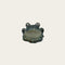 Frog, H 6cm, Ceramic, Blue
