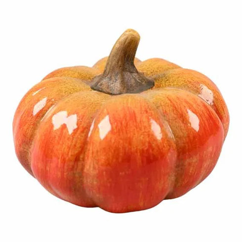 Pumpa orange glansig Polly 9cm