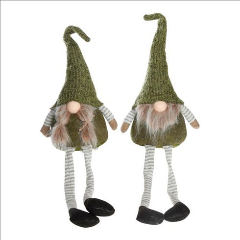 Tomtar Sittande med långa ben 2ass