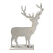 Ren för dekoration, H26cm MDF, grå/guld