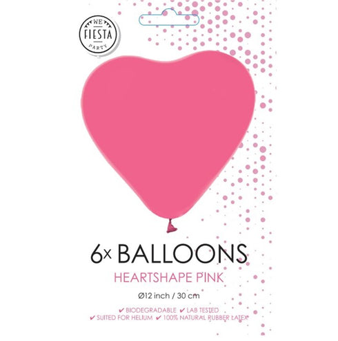 Ballonger Rosa Hjärtan