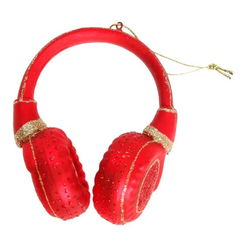 Julkula i glas Hörlurar