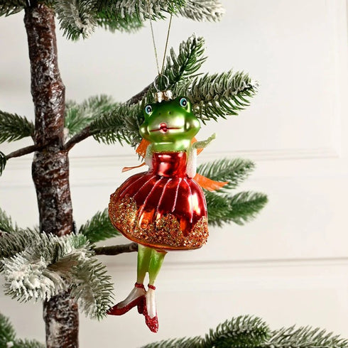 Julkula i glas Grodprinsessa