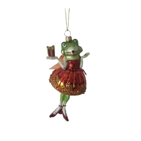 Julkula i glas Grodprinsessa