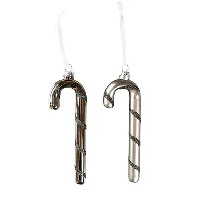 Polkagrisar, H11cm, Glas, Grön, 2/box