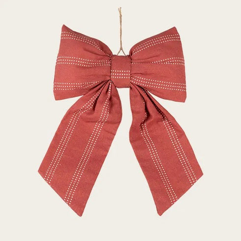 Julrosett, H 30cm, Röd