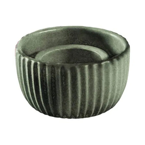 Ljusstake, Dia10cm, Dolomit, Grön