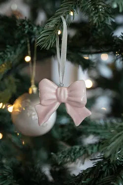 Julrosett, H6,1cm, Porslin, vit