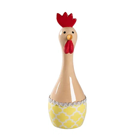 Kyckling, H 15cm, Dia. 5,2cm, Beige