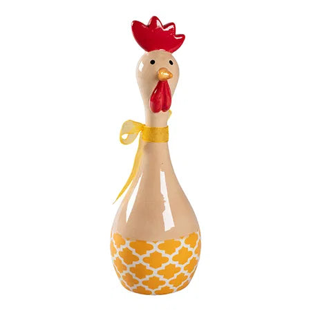 Kyckling, H 19,3cm, Dia. 6,5cm, Beige