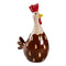 Kyckling, H 14,7cm, B 9,8cm, D 6cm, Brun