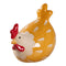Kyckling, H 11cm, B 13,2cm, D 8,2cm, Gul