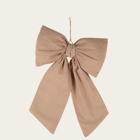 Julrosett, H 30cm, Beige