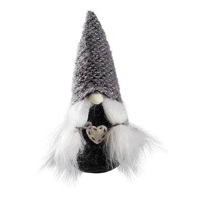 Tomteflicka, H 15cm, Grå