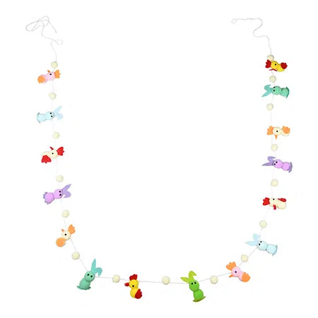 Girlang, B 200cm, 1 st/påse, Mångfärgad, Easter chick