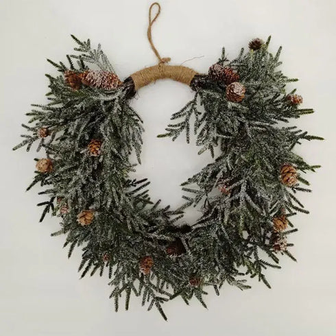 Dörrkrans, H 55cm, B 45cm, Grön