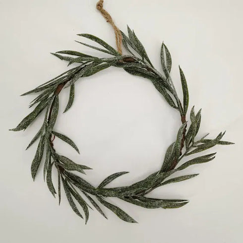 Dörrkrans, löv, Dia25cm, Grön