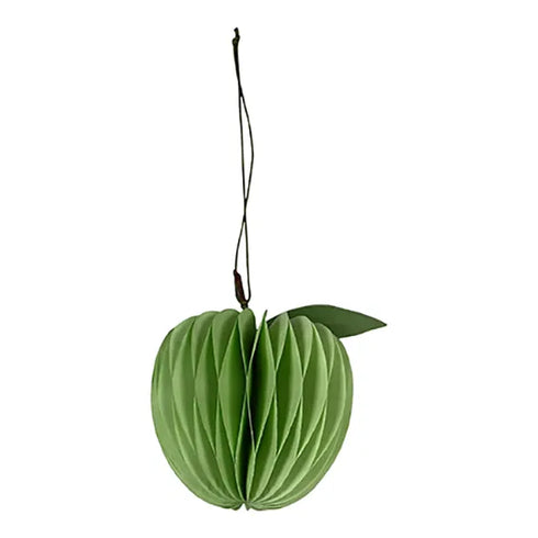 Äpple för upphängning, H 10cm, Grön