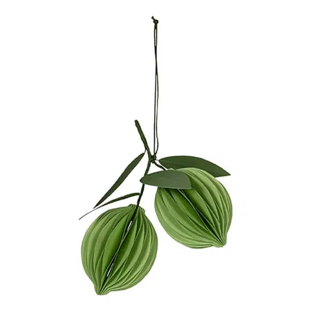 Citron för upphängning, H 15cm, Grön