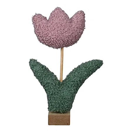 Blomma för dekoration, H 22cm, Lila