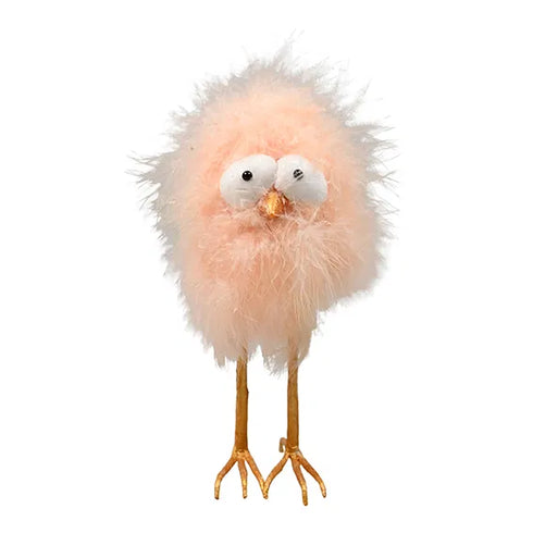 Kyckling, H 16cm, B 8cm, Gul