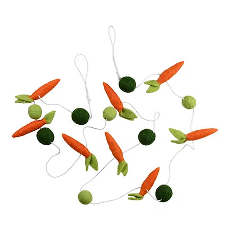 Girland, H 10cm, B 3,5cm, D 3cm, Mångfärgad