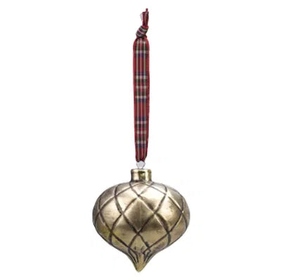 Droppe, H6,5cm, Porslin, Champagne