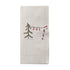 Napkins, White, Christmas Peace