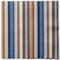 Servetter, 3-lags, Blå/Orange/Beige, Striped Wishes