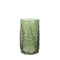 Vase, Conifers, glass, green, H 26cm