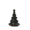 Christmas tree, dark green, H 18.5cm