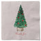 Servetter, 3-lags, Beige, Julgran, Magisk Jul