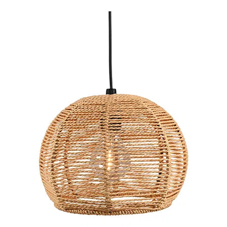 Lampa, H15,5xDia21cm m. rund batterilåda