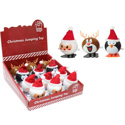 Tomtefigurer, 12 st/display, H 8cm, 3 varianter