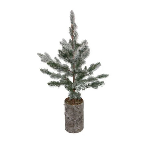 Julgran, H 67cmxDia30cm, Grön/Vit