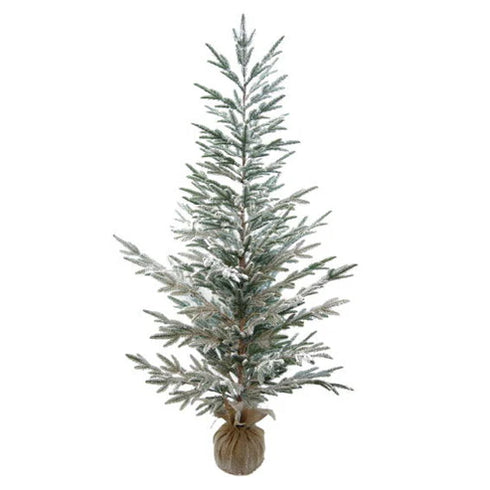 Julgran, H 180cm, Dia76cm, Grön/Vit