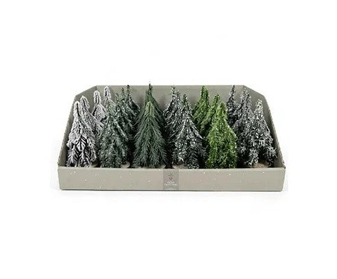 Julgranar med LED , H 11cm