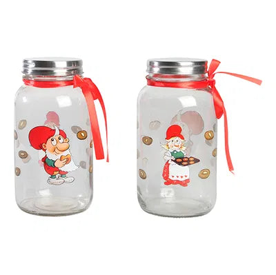 Glasburk, Julius, H 18 cm, 2 ass