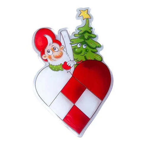 Fönsterdekaler, Julius, H 15cm