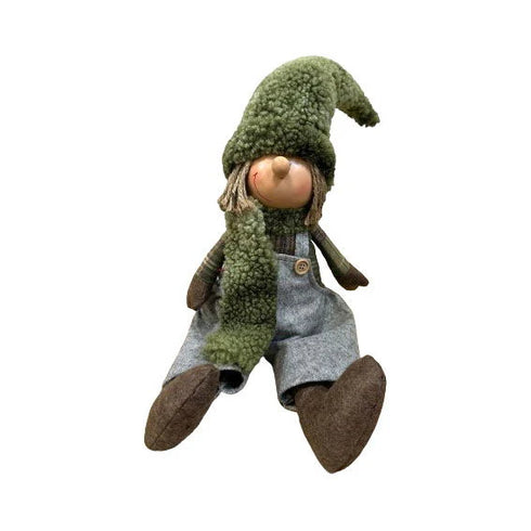 Tomtepojke, H 55cm, Grön