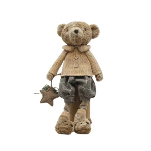 Christmas teddy bear, for decoration H 46cm