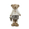 Christmas bear girl, for decoration H 46cm