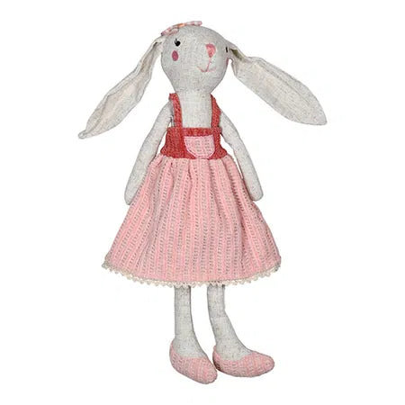 Påskhare, H 40cm, Rosa