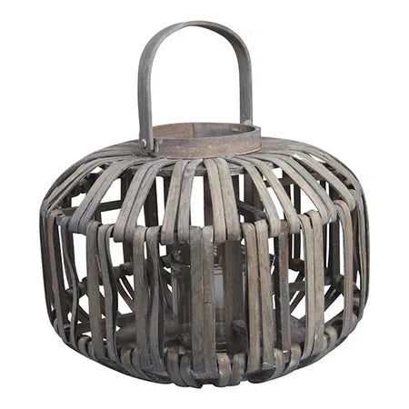 Ljuslykta, med handtag, H27xdia36