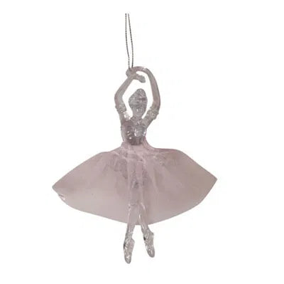 Ballerina med tyllkjol, H14,5cm, Plast