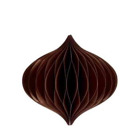 Kula, H10cm, Papper, Brun