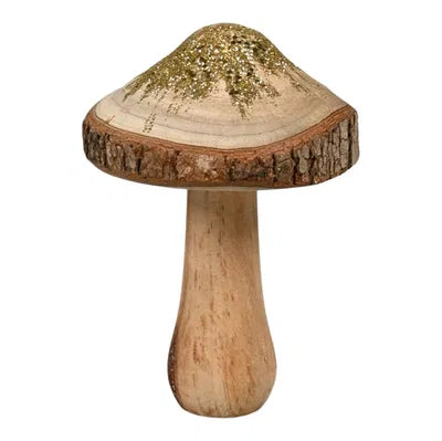 Svamp, H8,7cm Trä, Natur