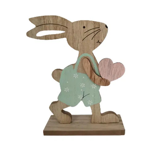 Kanin, H 18cm, B 12,5cm, D 5cm, Naturell