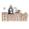 Sign - Beach, W18cm, Natural
